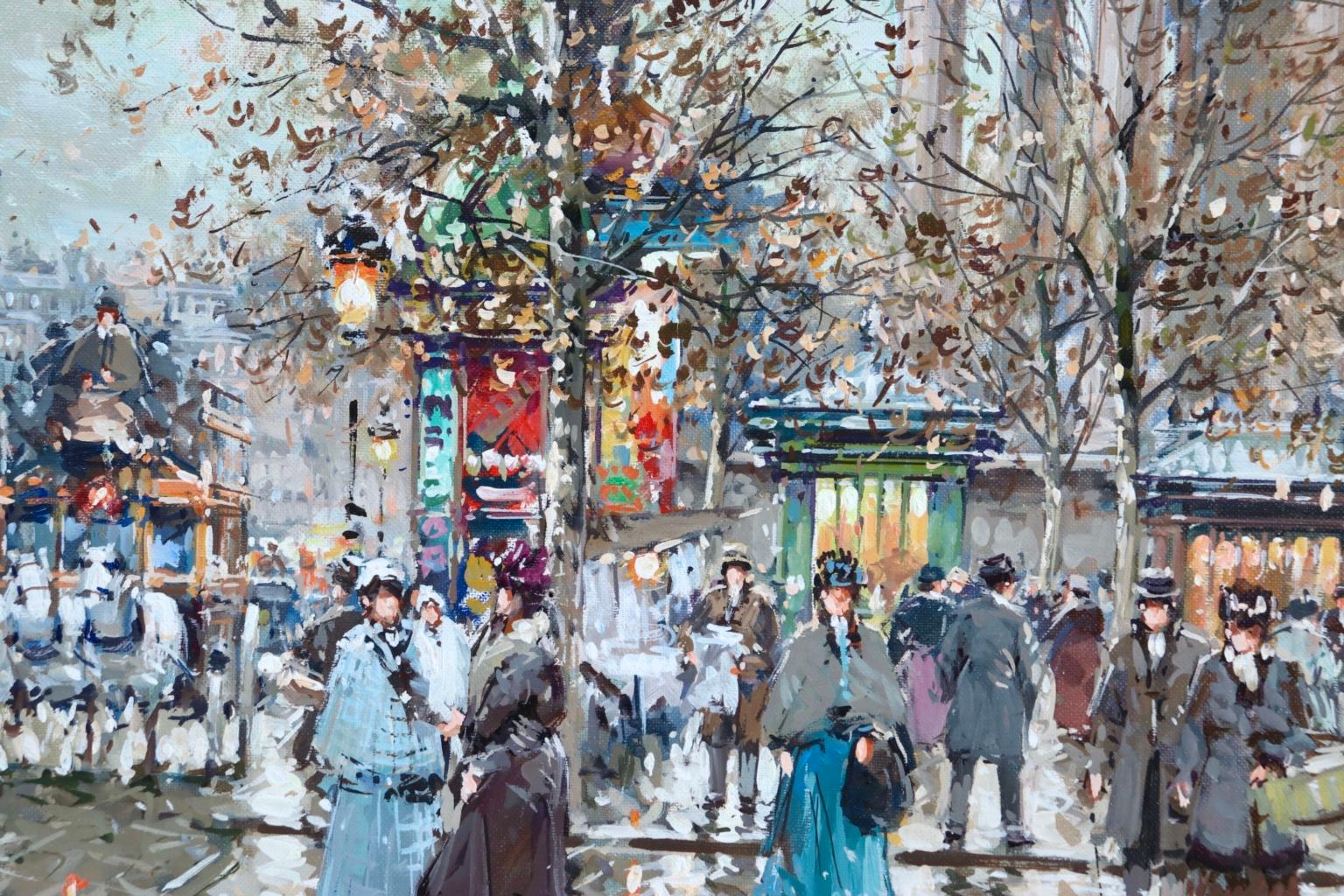 Paris - La Madeleine - Post Impressionist, City Landscape by Antoine Blanchard 4