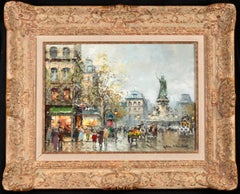 Paris - Post Impressionist Landscape Painting - Antoine Blanchard