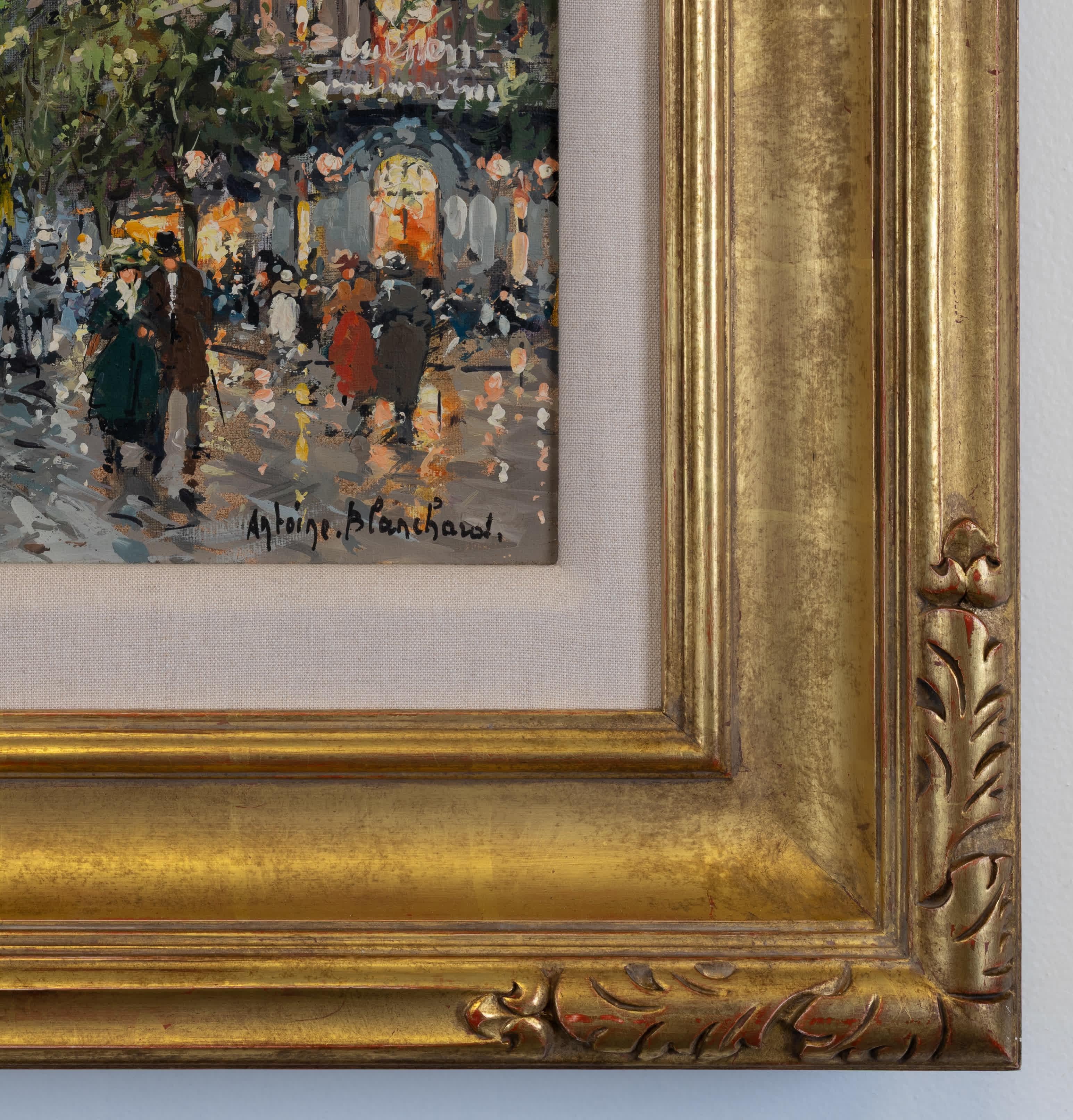 Regnerischer Abend in Paris im Angebot 1