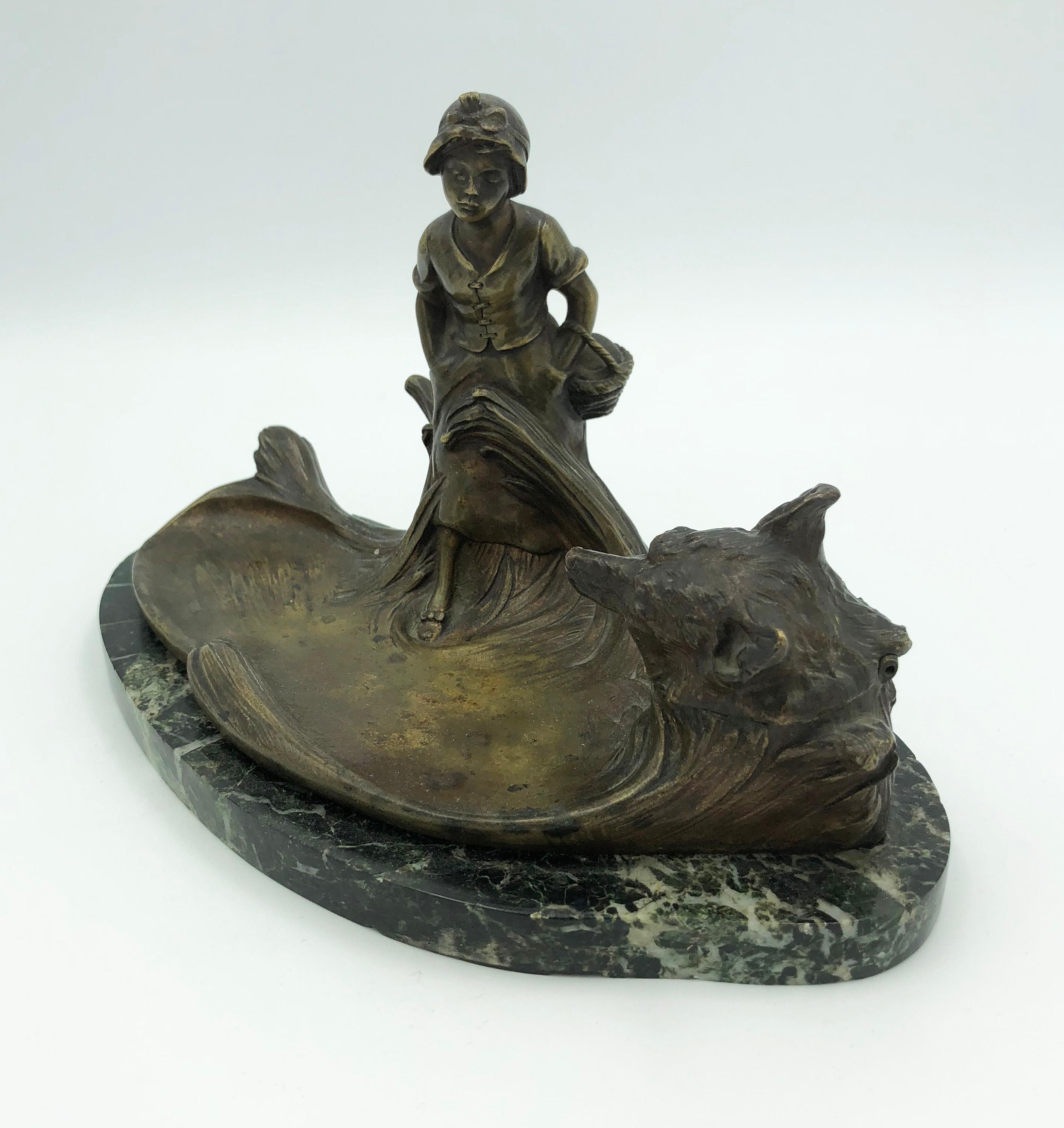 Little Red Riding Hood Inkwell