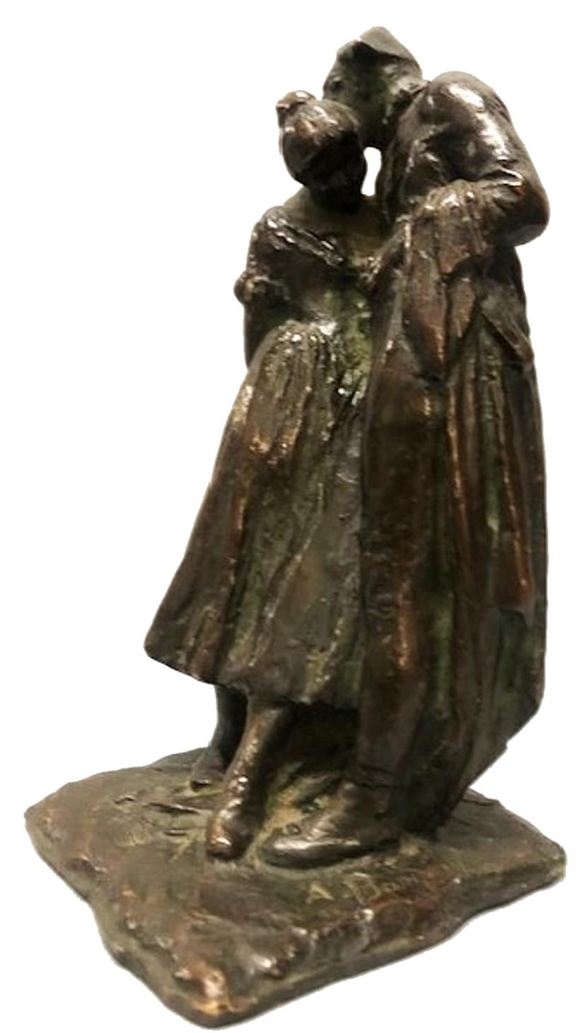 Antoine Bourdelles, French Belle Epoch, Sculptural Bronze Bookends, Ca. 1910 For Sale 4