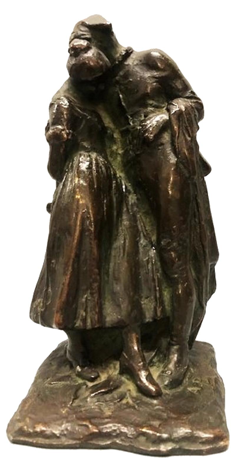 Antoine Bourdelles, French Belle Epoch, Sculptural Bronze Bookends, Ca. 1910 For Sale 5