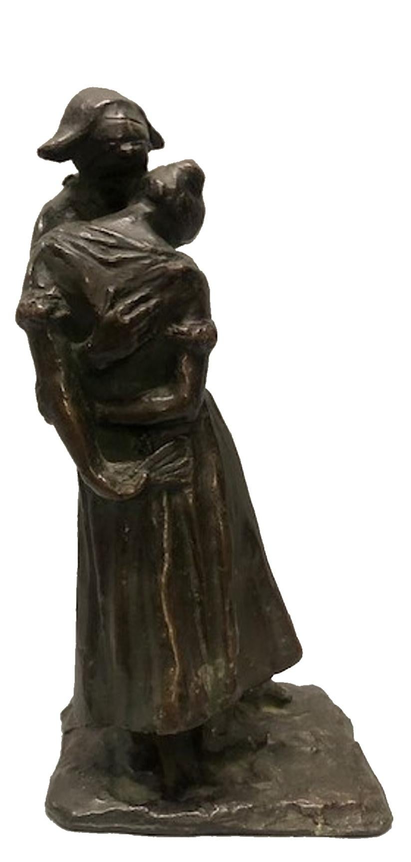 Antoine Bourdelles, French Belle Epoch, Sculptural Bronze Bookends, Ca. 1910 For Sale 7