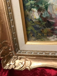 Elegant Lady in the garden