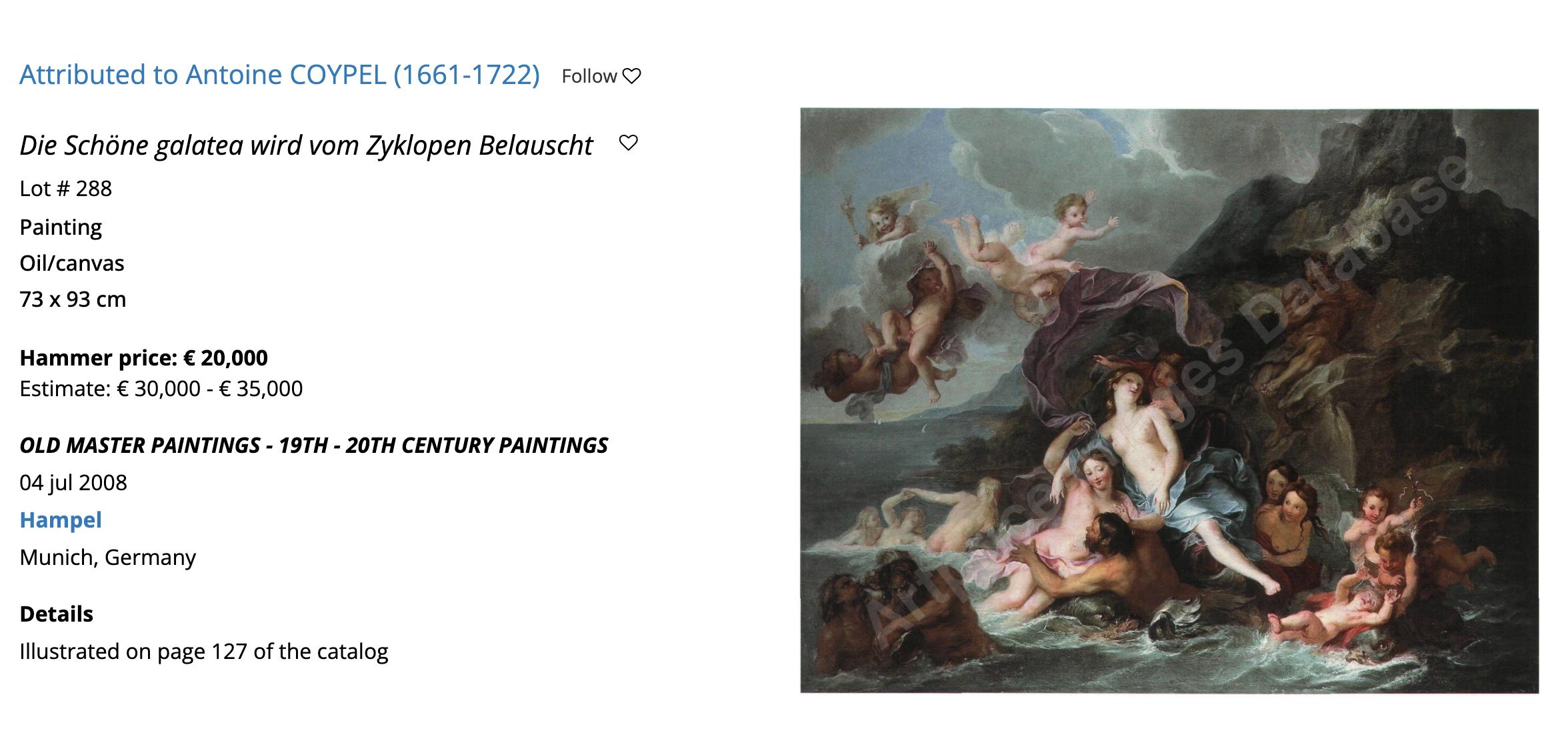 Titel: Porträt des Demokrit
Médium: Öl auf Leinwand auf Holzplatte
Unterschrift: rechtsverbindlich unterzeichnet
Provenienz: Privatsammlung Frankreich
Abmessungen Leinwand: 49 cm x 49 cm
Abmessungen Rahmen : 70 cm x 70 cm
Zustand: Das Kunstwerk ist