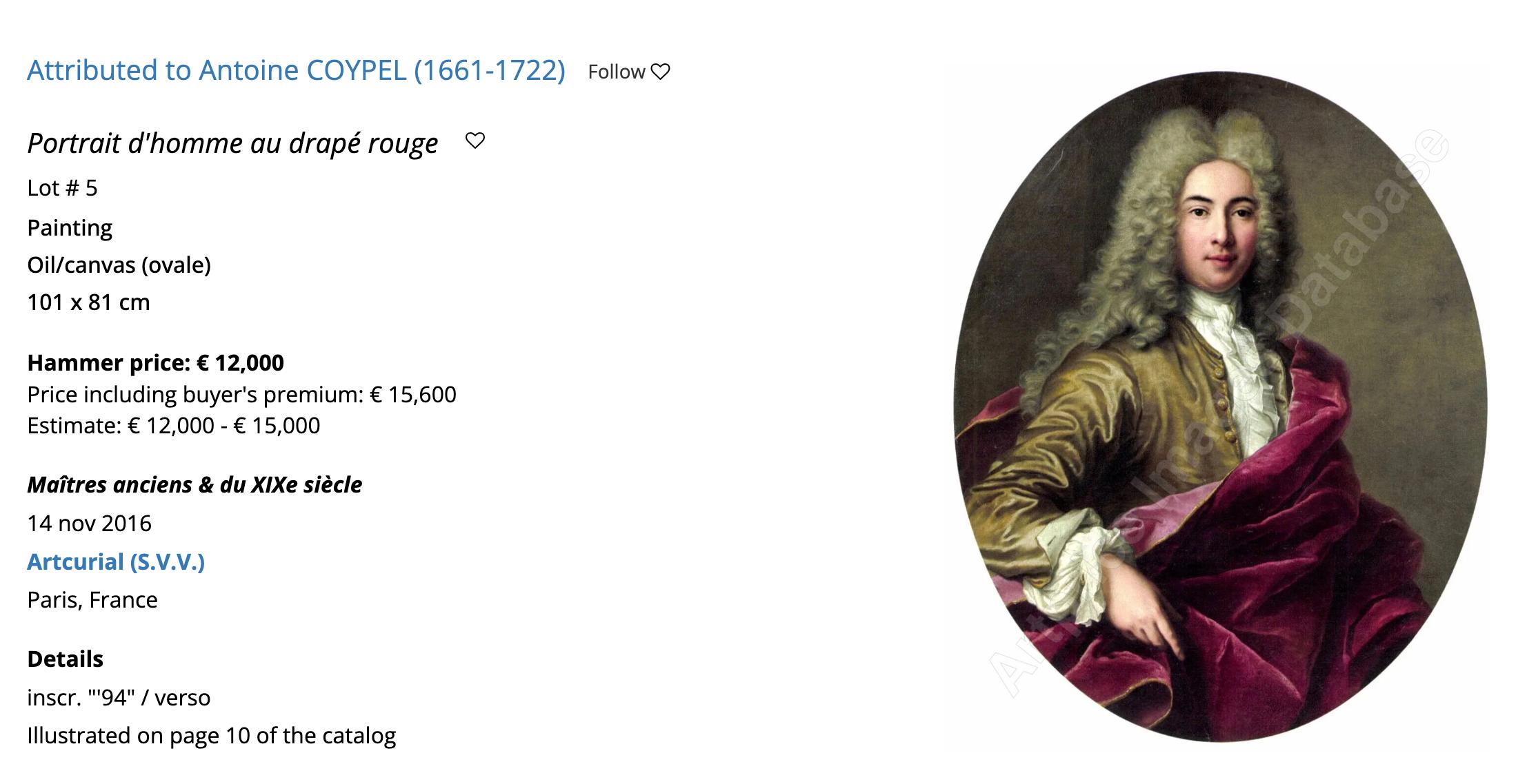 Porträt von Demokrit Französisches Ölgemälde aus dem 18. Jh., zugeschrieben Antoine Coypel im Angebot 1