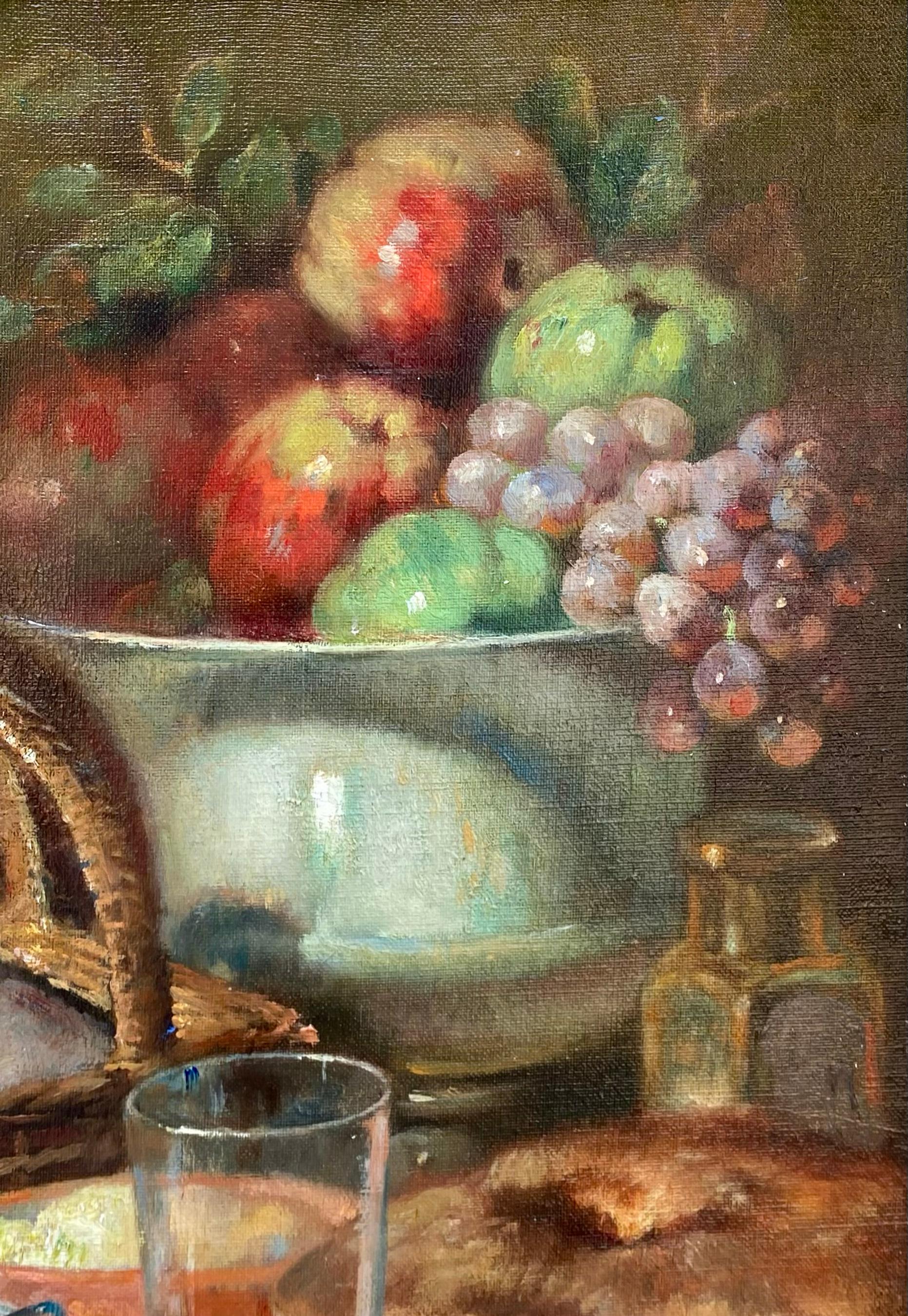 'Mediterranean Breakfast' by Antoine Daens (1871 – Brussels – 1946) For Sale 2