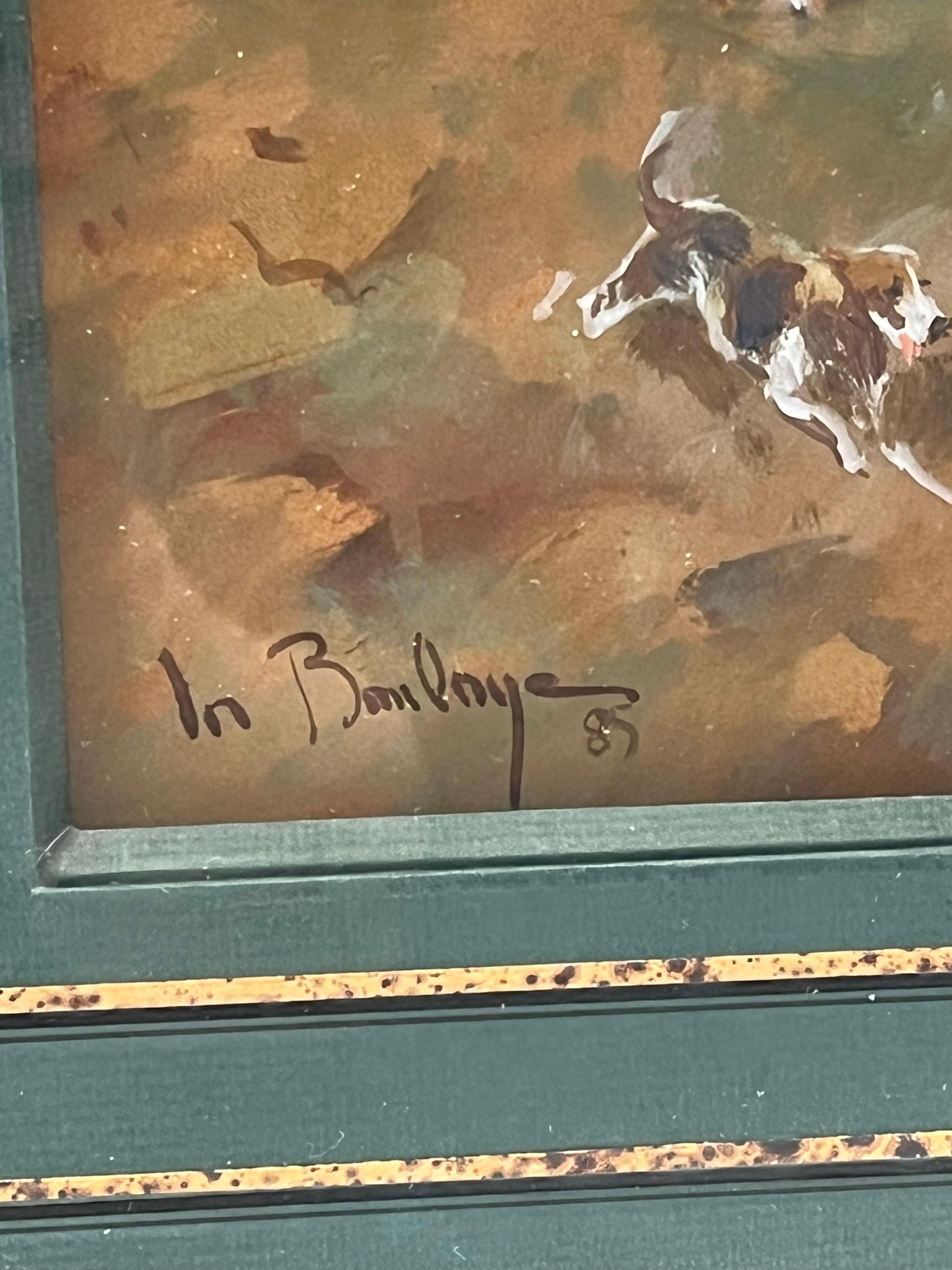 Antoine de la Boulaye est un artiste français mondialement connu pour son style classique et ses sujets équins. Il a exposé ses œuvres dans de prestigieuses galeries parisiennes telles que la Cymaise Gallery, avant de les exposer pour Sa Majesté la