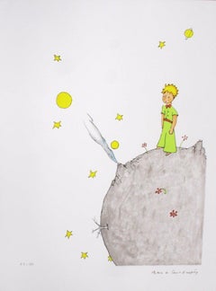 2008 Antoine de Saint Exupery 'The Little Prince on his Asteroid B 612' 