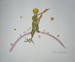 Le Petit Prince sur sa planète - Antoine De Saint-Exupéry
