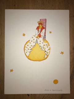 Le vieux Roi - Lithograph - 1900-1944 - Platesigned