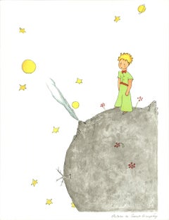 The Little Prince and his Asteroid B 612
