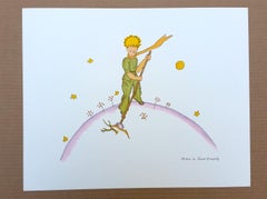The Little Prince on his Grand Volcano
