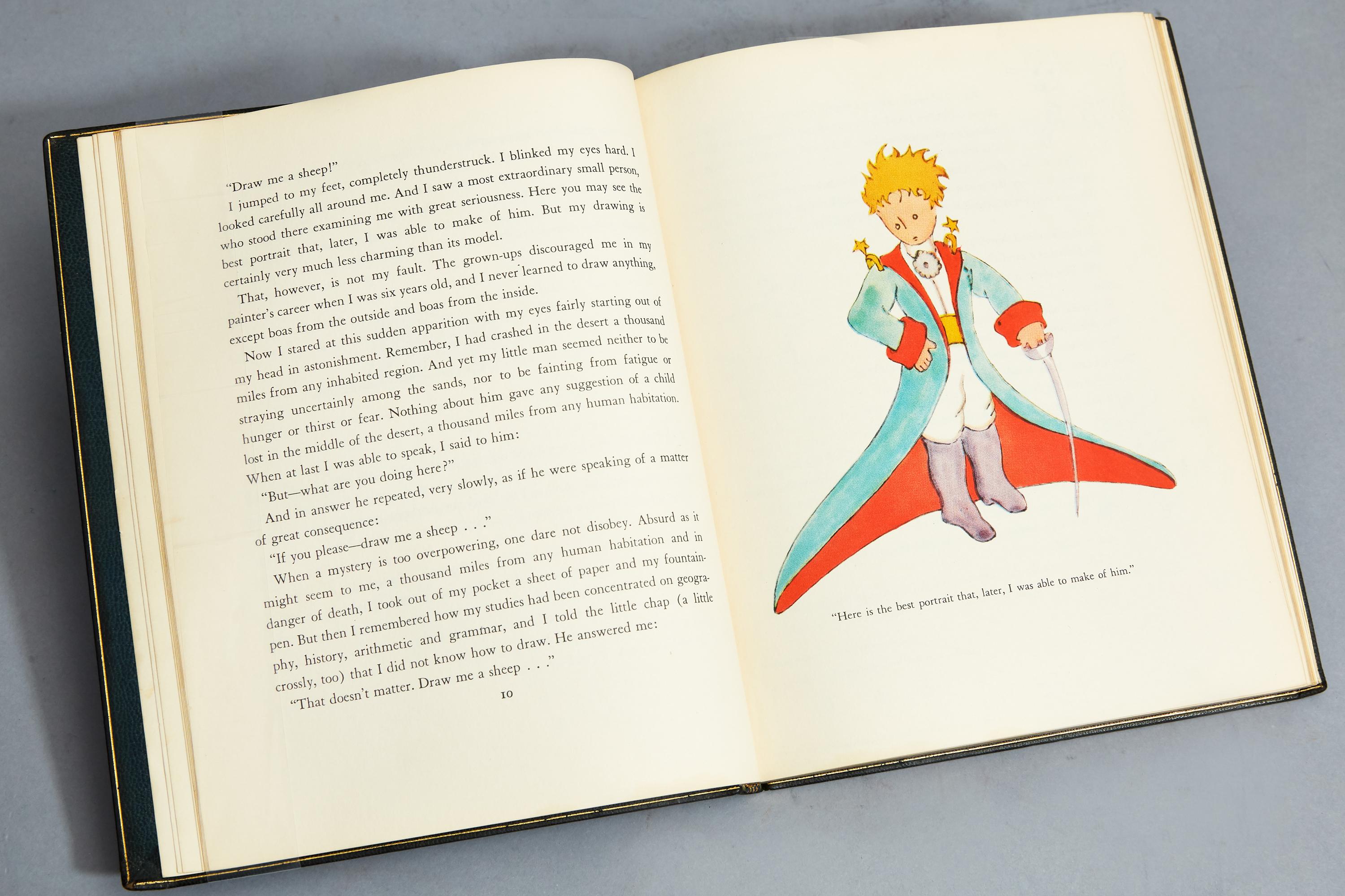 Antoine De Saint-Exupery, The Little Prince In Good Condition In New York, NY