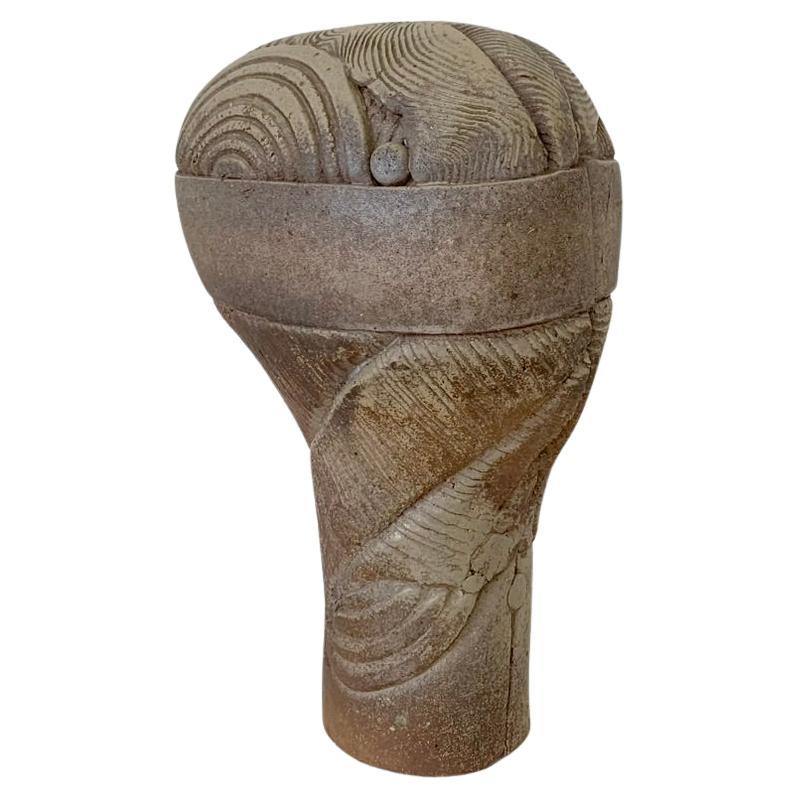 Ceramica Antoine de Vinck  Rara testa di "chef", circa 1985, Belgio.