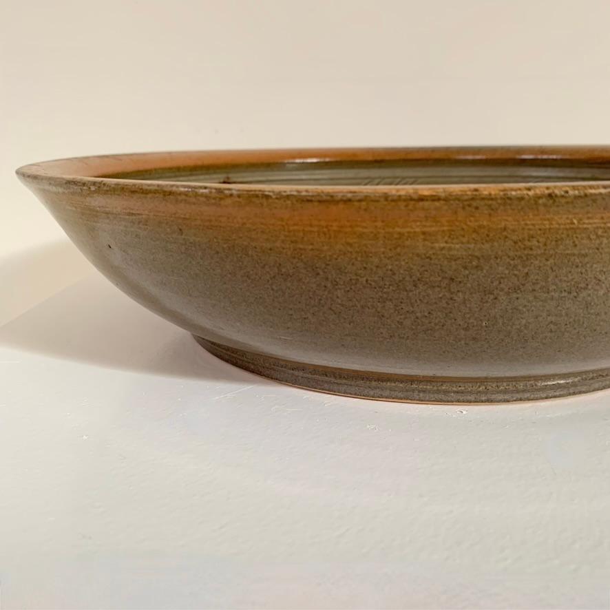 Grande piatto in ceramica Antoine de Vinck, 1980 circa, Belgio. in vendita 4