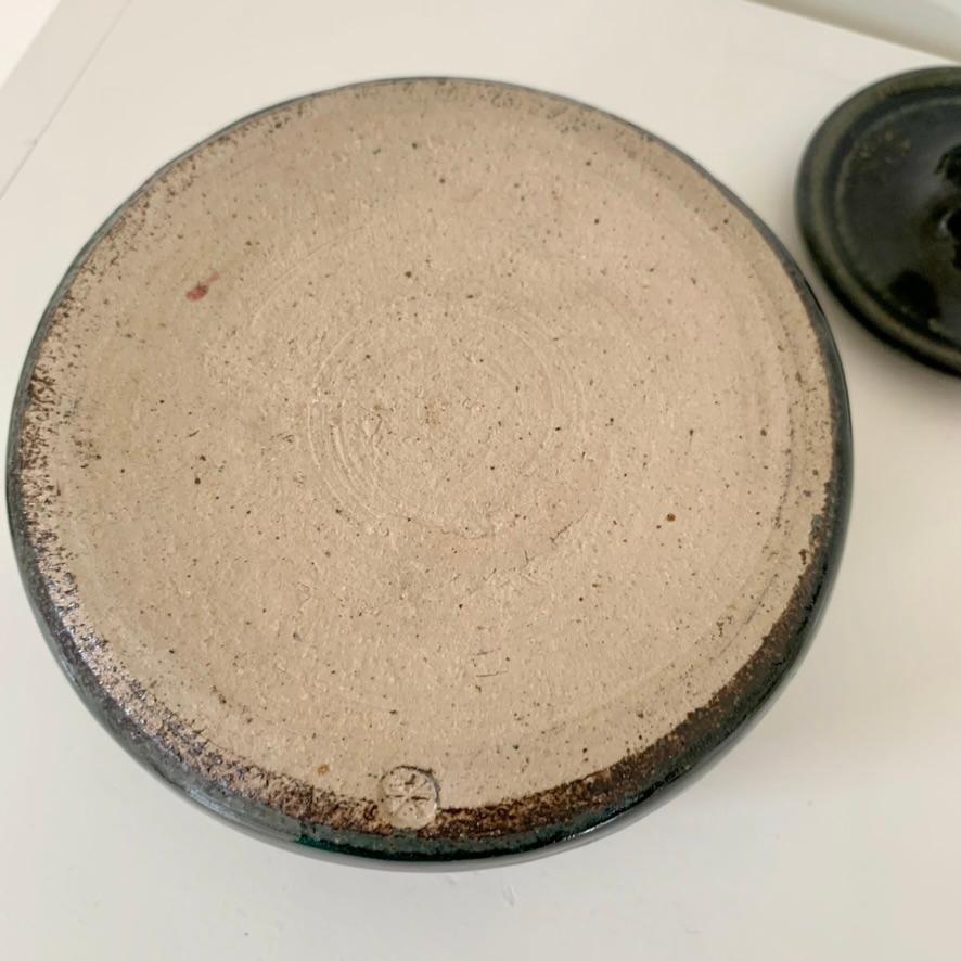 Vaso in ceramica stampata Antoine de Vinck 1975 circa, Belgio. in vendita 3