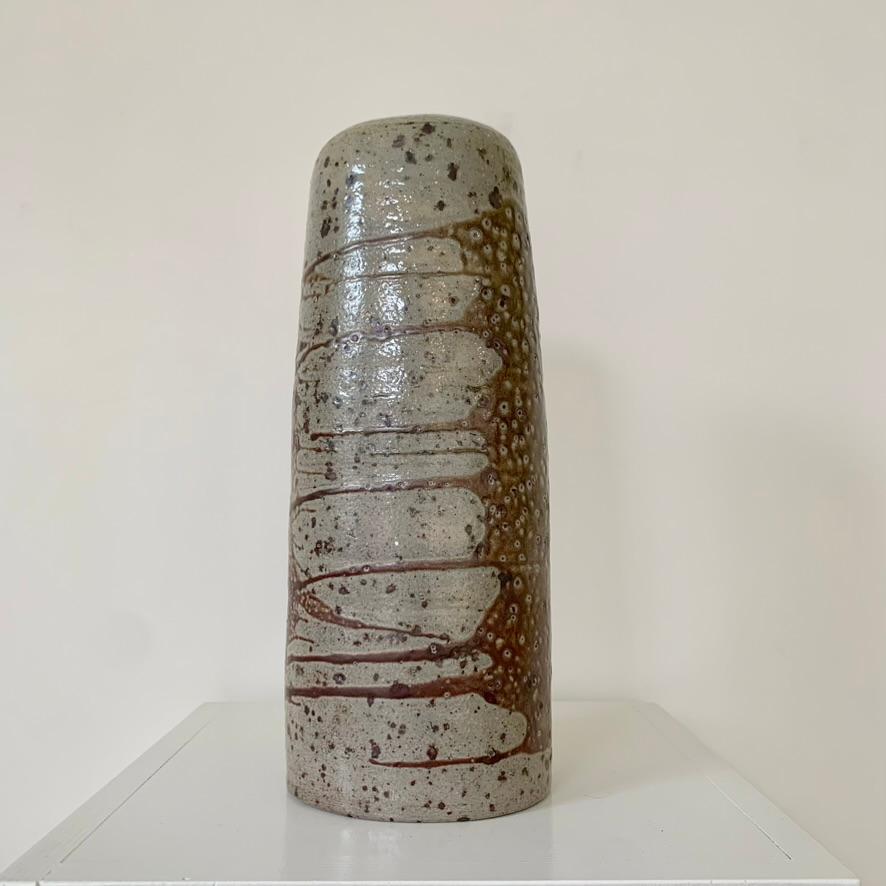 Jarrón de cerámica estampada Antoine de Vinck, hacia 1972, Bélgica. en venta 3