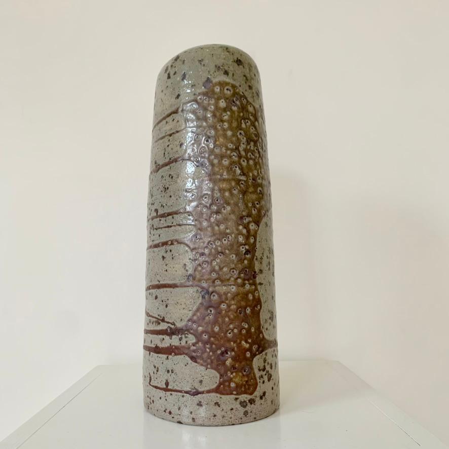 Jarrón de cerámica estampada Antoine de Vinck, hacia 1972, Bélgica. en venta 5
