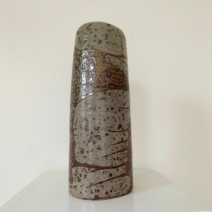 Jarrón de cerámica estampada Antoine de Vinck, hacia 1972, Bélgica. en venta 6