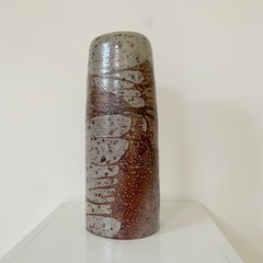 Antoine de Vinck Stamped Ceramic Vase, circa 1972, Belgium.