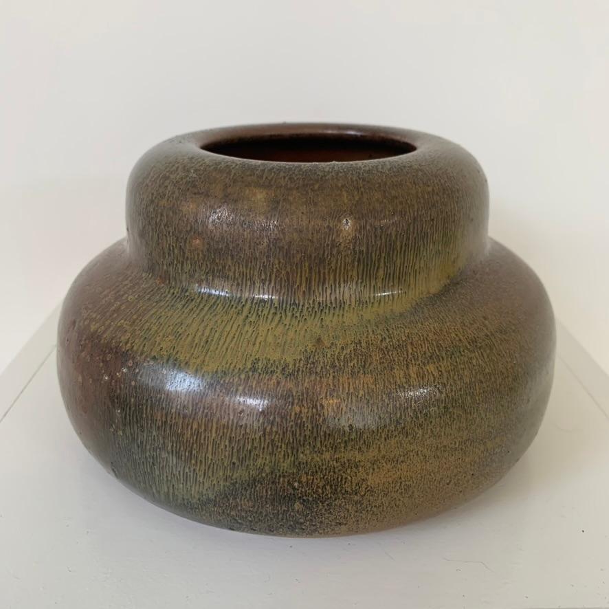 Belga Vaso in ceramica stampata Antoine de Vinck, 1980 circa, Belgio. in vendita