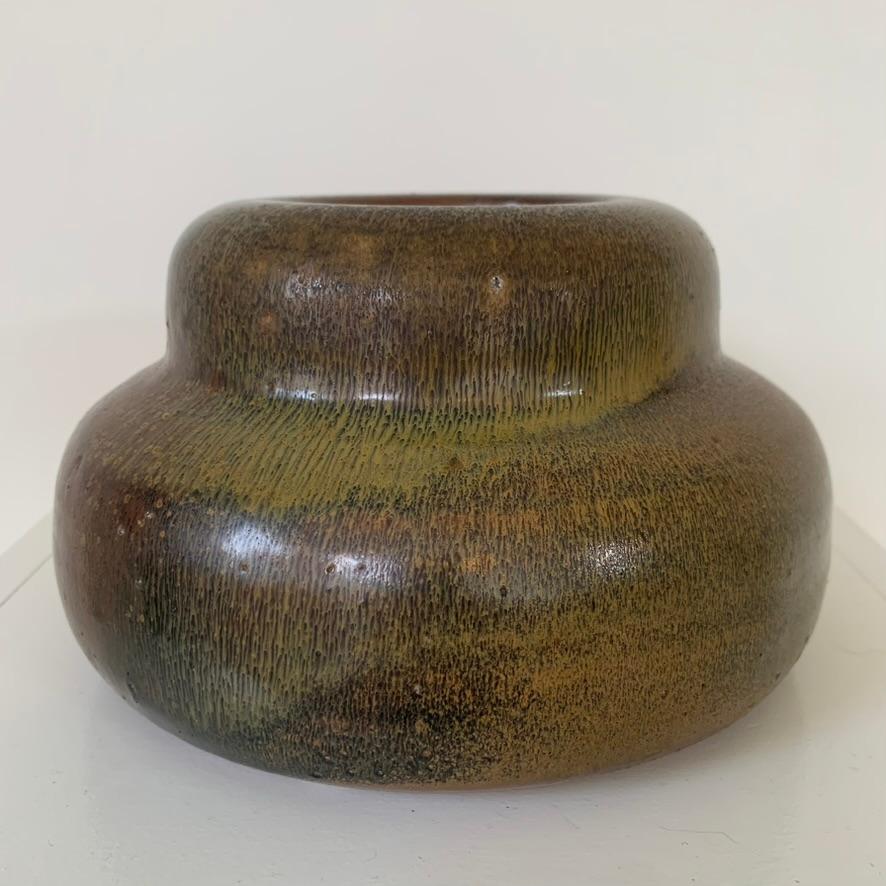 Vaso in ceramica stampata Antoine de Vinck, 1980 circa, Belgio. In condizioni buone in vendita a Brussels, BE