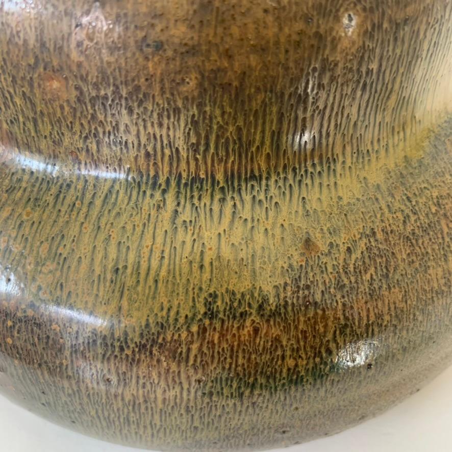 Vaso in ceramica stampata Antoine de Vinck, 1980 circa, Belgio. in vendita 1