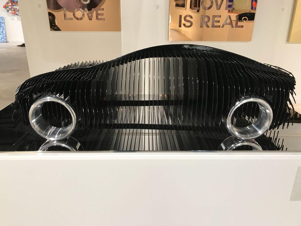 Bugatti La Voiture Noire - Sculpture by Antoine Dufilho 