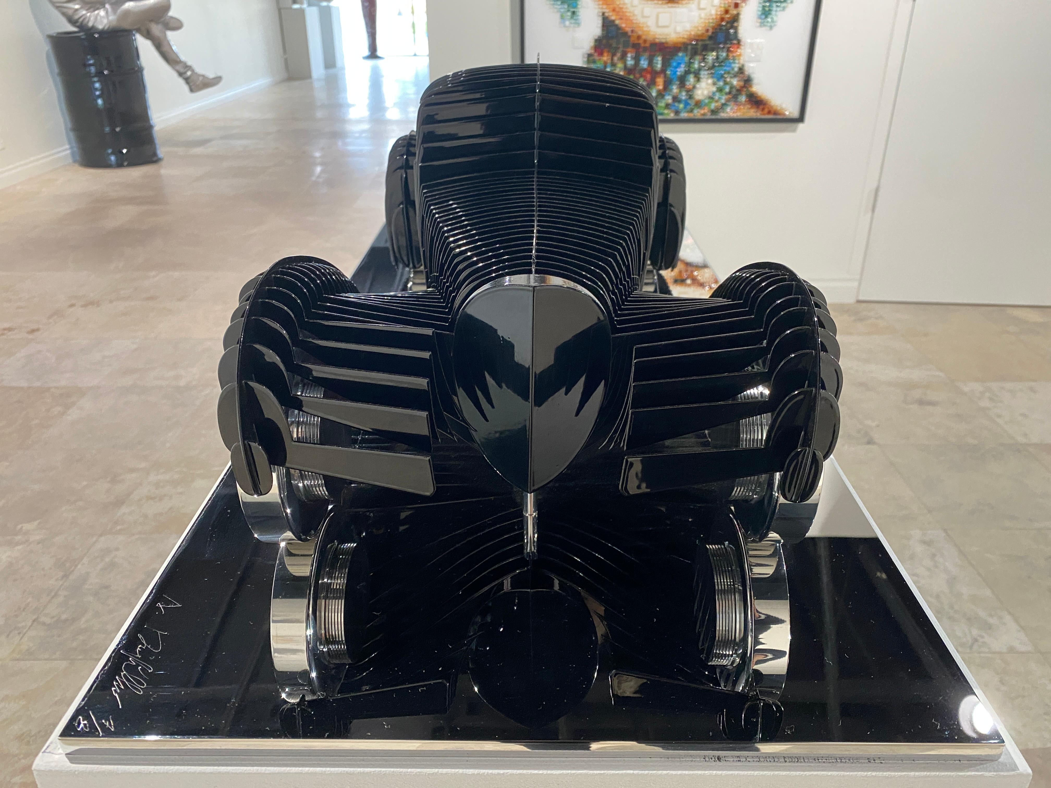 Bugatti Atlantic Noire  - Contemporary Sculpture by Antoine Dufilho