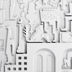 Armadietto Antoine et Manuel 'Tout Va Bien' Bianco di BD Barcelona