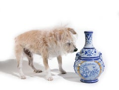 Antoine 'Gabriel' Montagnon Faience Vase Nevers, France, 1915