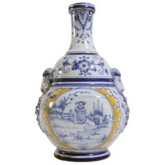 Antoine 'Gabriel' Montagnon Faience Vase Nevers, France, 1915