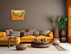 Antoine Giroux Fauvist Painting - Corsica - Ref 091