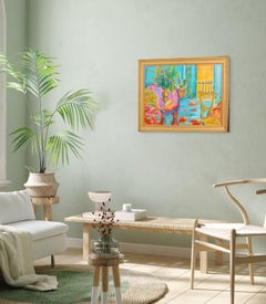 Antoine Giroux Fauvist Painting - Interior - Ref 143