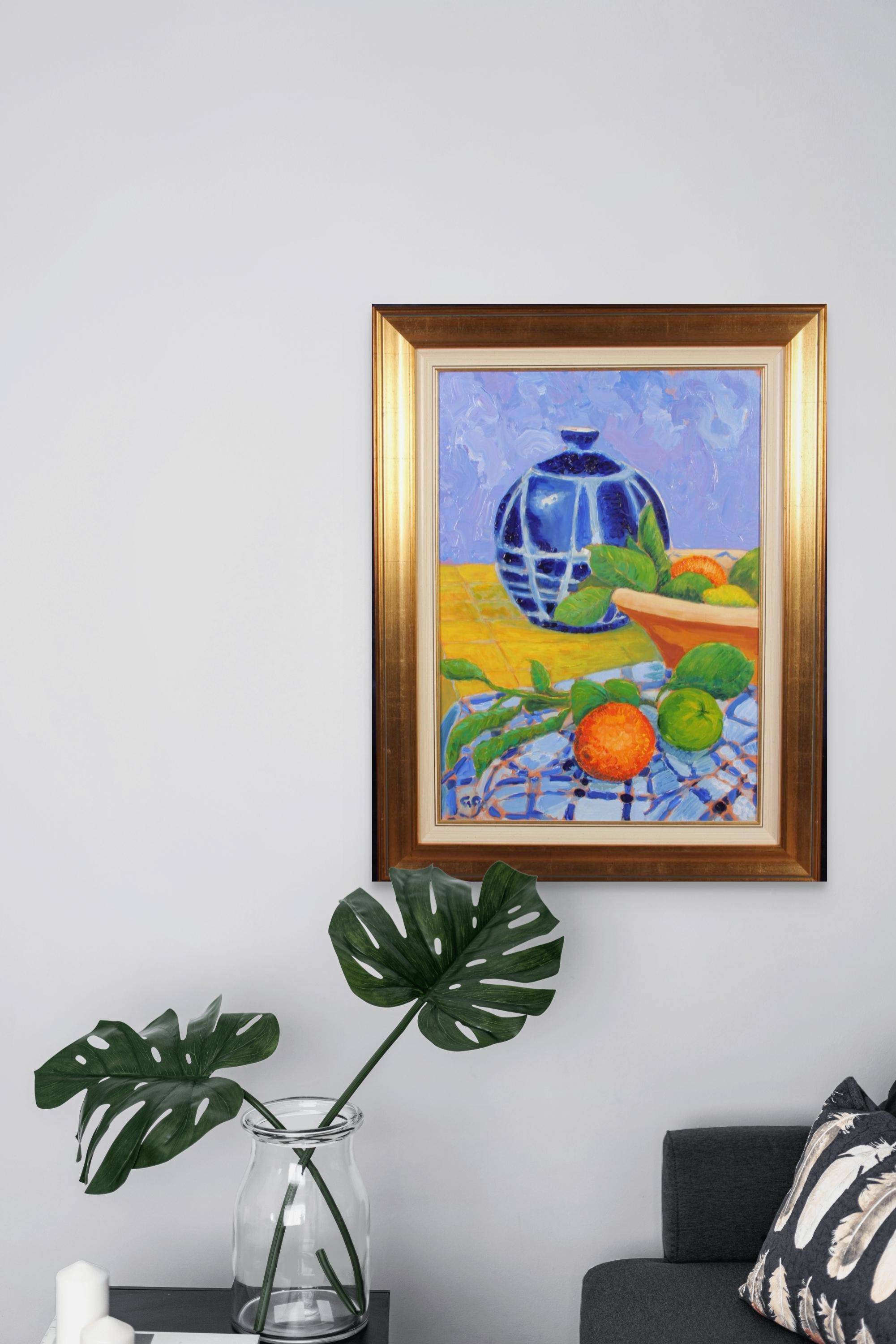 Belgian Antoine Giroux Fauvist Painting - Still Life - Ref 176 For Sale