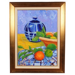 Vintage Antoine Giroux Fauvist Painting - Still Life - Ref 176