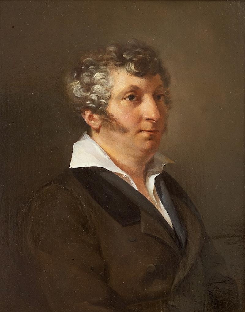 Portrait of a man - Painting by Antoine Jean Gros