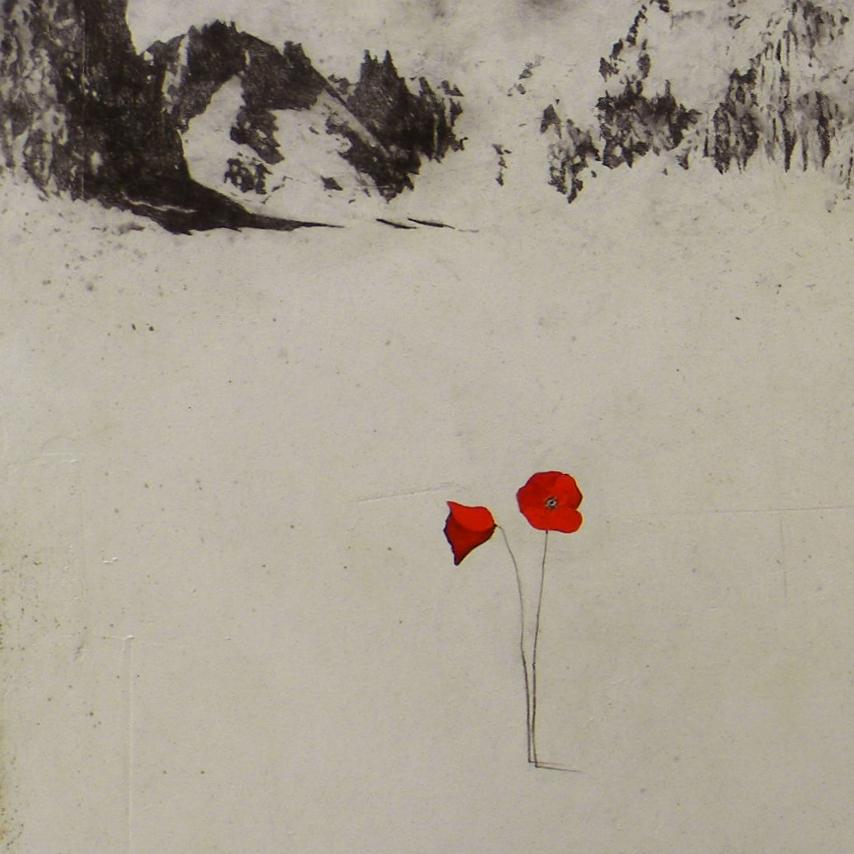 Quand Les Montagnes se Rencontrent - When Mountains Meet - Sculpture by Antoine Josse