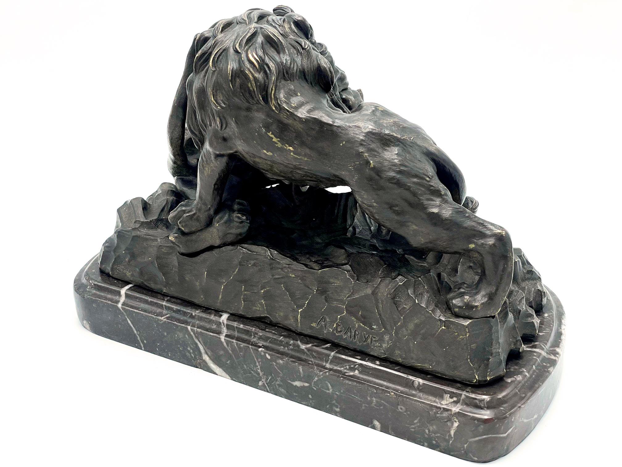 lion and boar on oval base price