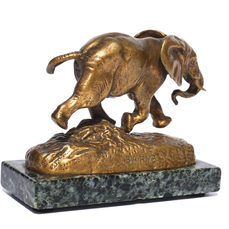 AntoineLouis Barye Bronze Elephant Du Senegal at 1stDibs