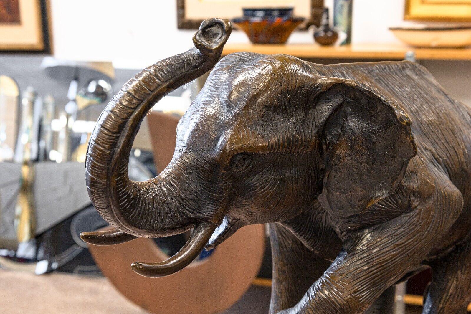 Sconosciuto Elefante di bronzo di Antoine-Louis Barye in vendita