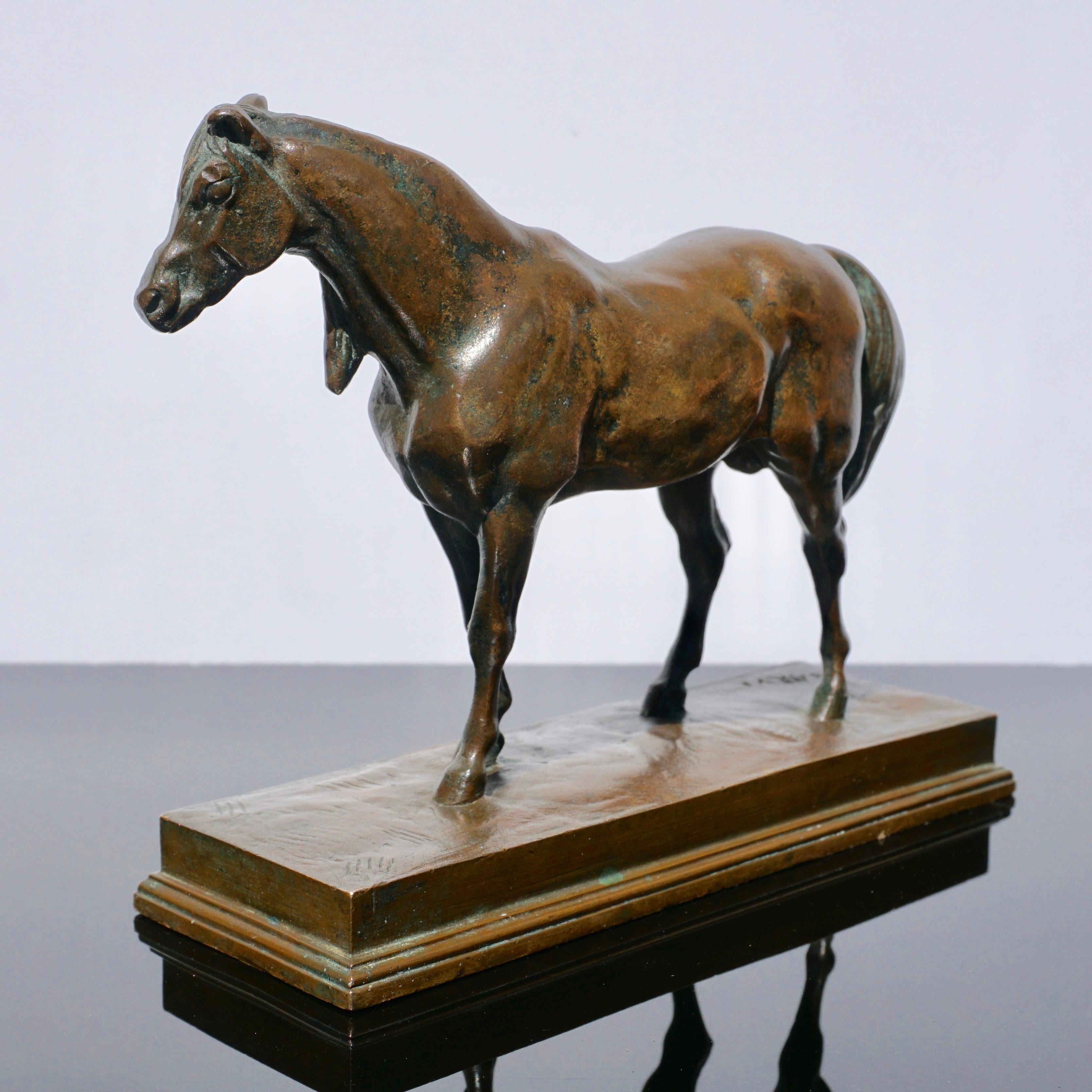 Beaux Arts Antoine Louis Barye Bronze “Half Blood, Cheval Demi-Sang” F. Barbedienne