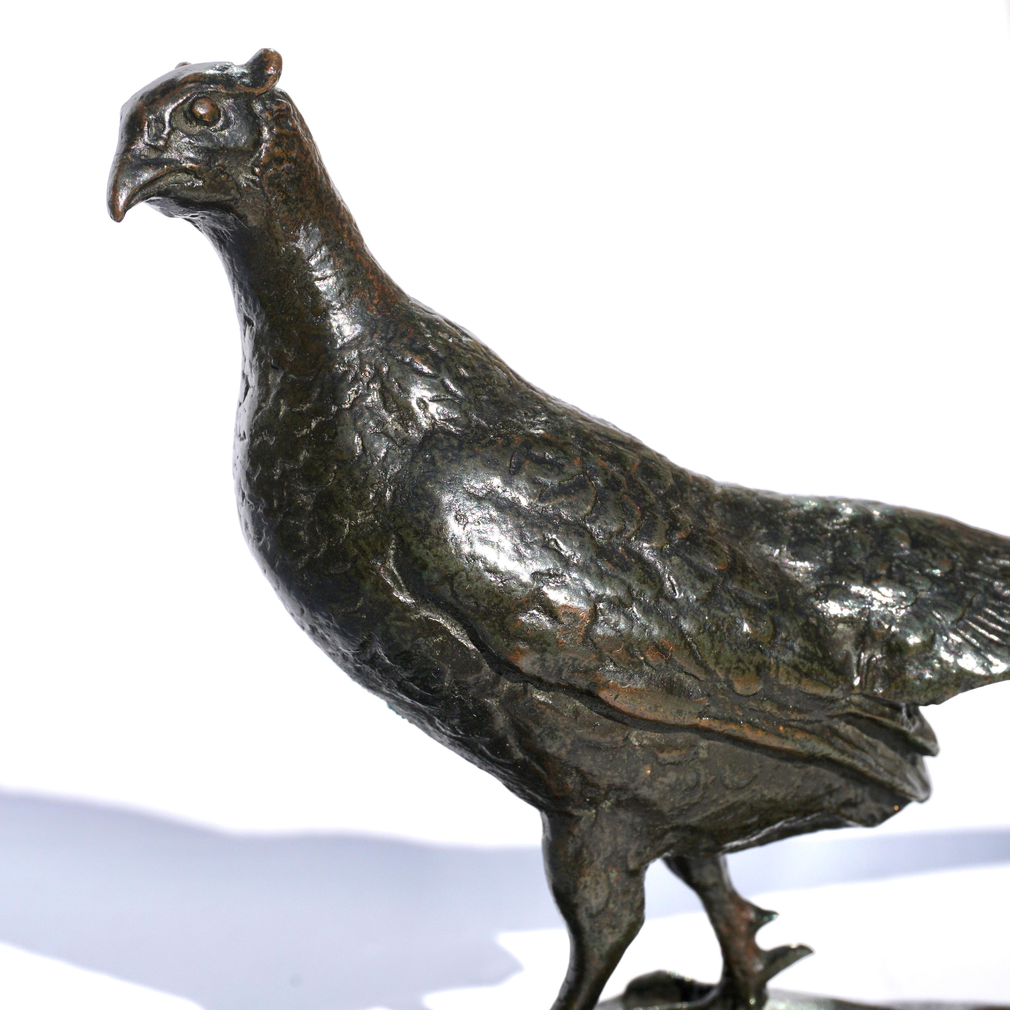Antoine Louis Barye Bronze Pheasant 2