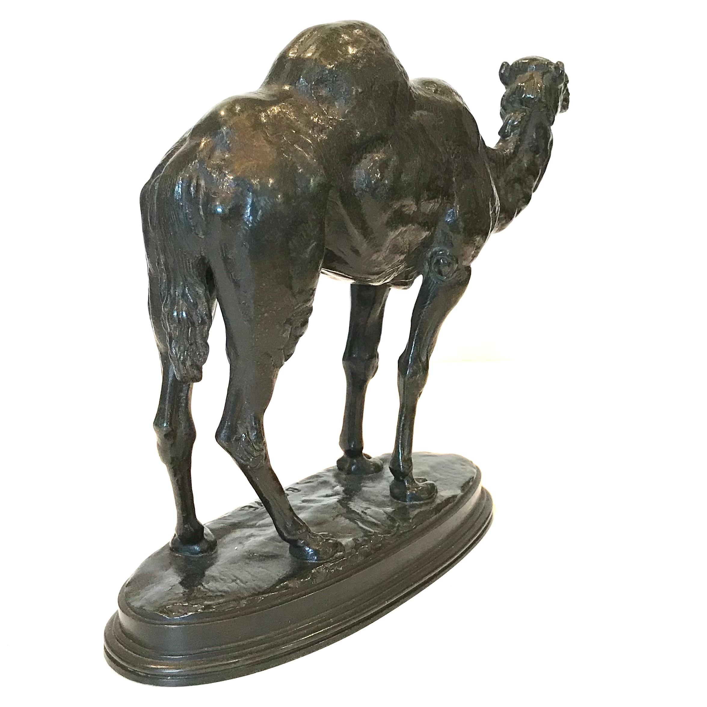 Antoine-Louis Barye Dromadaire D'Algerie Camel Bon état à Dallas, TX