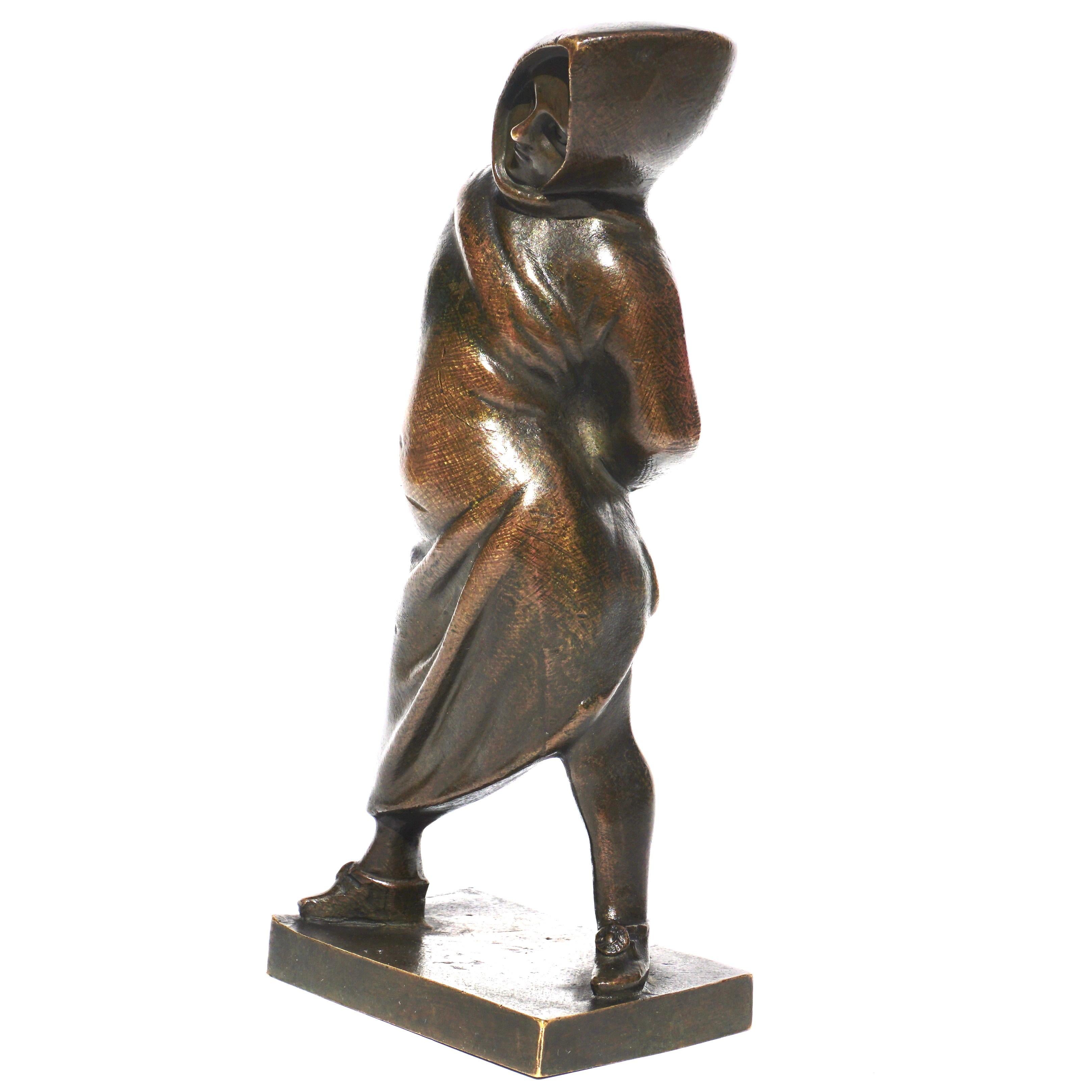 Beaux Arts Antoine-Louis Barye Petit Fou De Rome Bronze