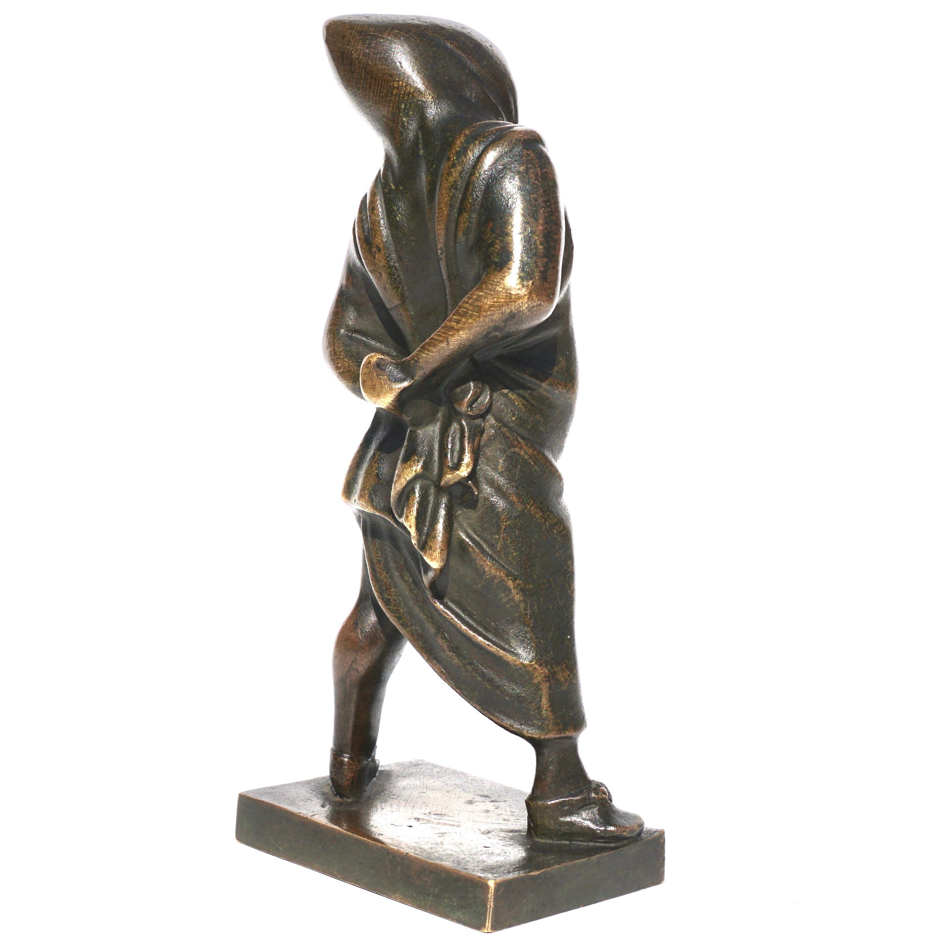 Antoine-Louis Barye Petit Fou De Rome Bronze In Good Condition In Dallas, TX