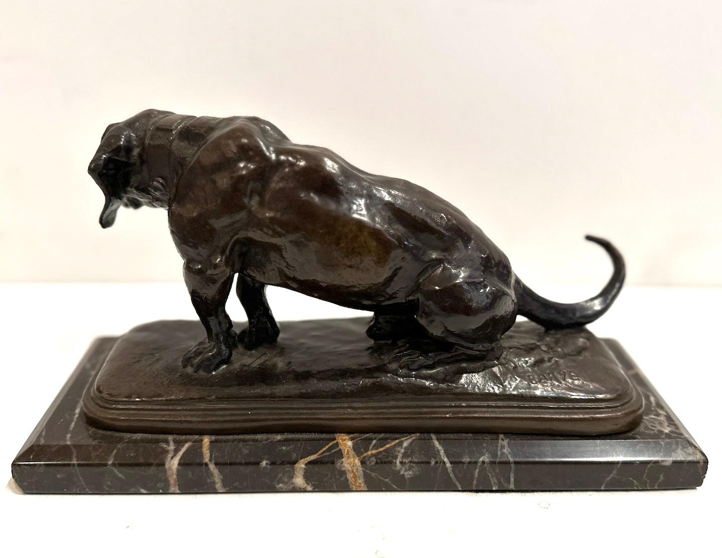 Bronze Sculpture of a Hound For Sale 2