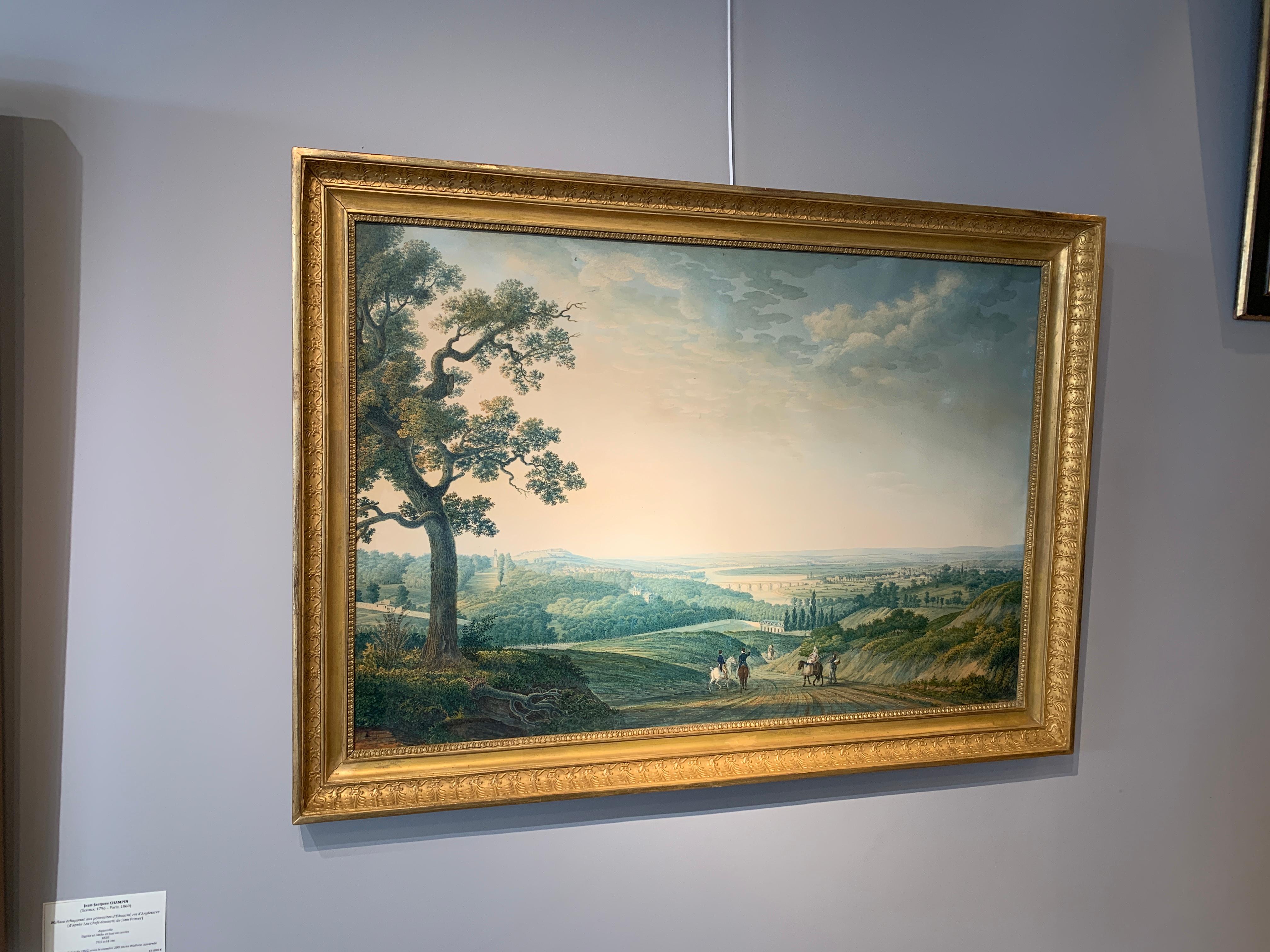 Blick auf die Umgebung von Saint-Cloud von Meudon bei Paris in Frankreich im Angebot 2