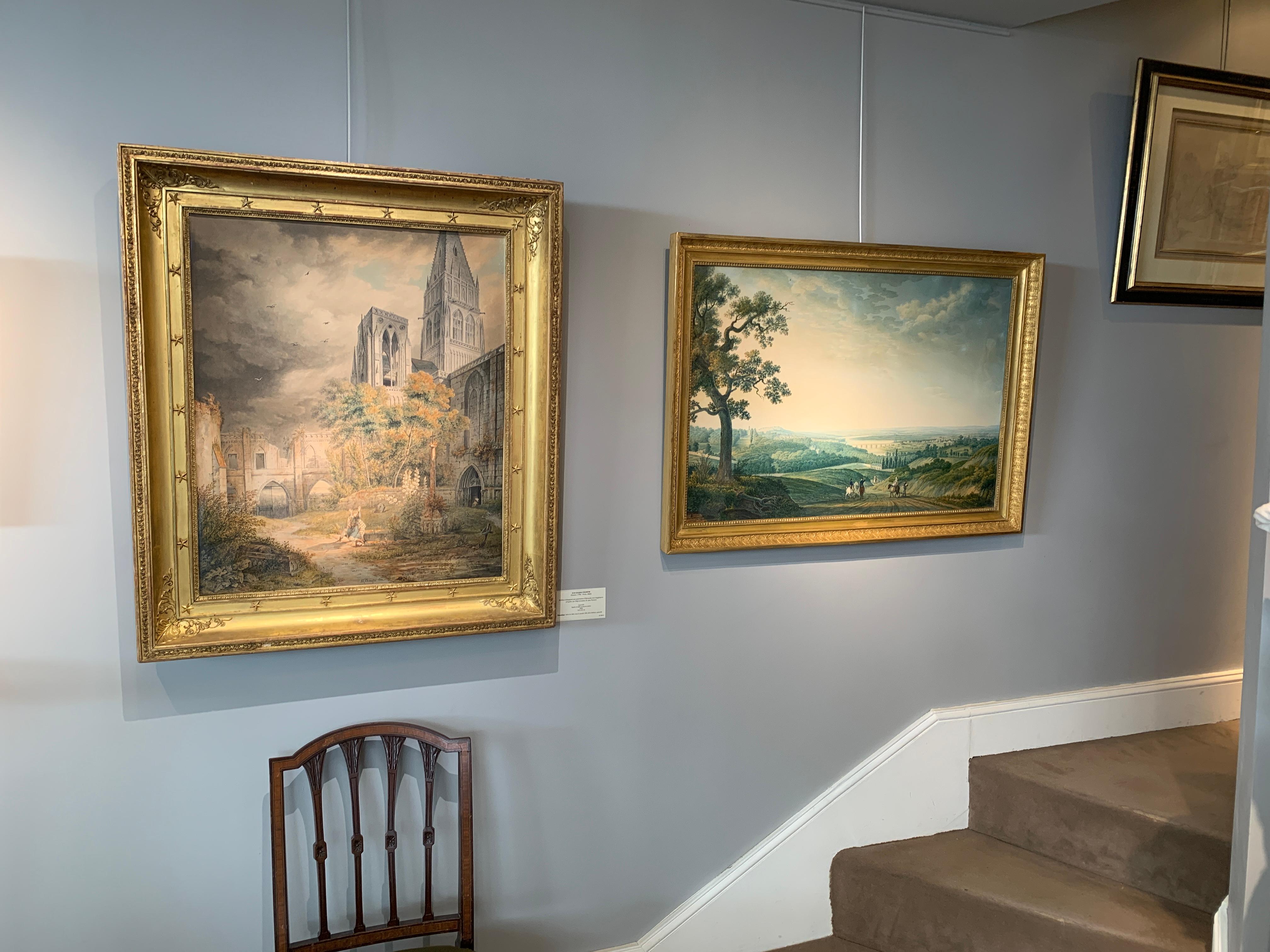 Blick auf die Umgebung von Saint-Cloud von Meudon bei Paris in Frankreich im Angebot 3